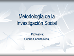 Metodologia - Trabajo Social UDLA