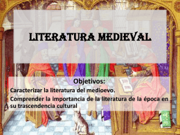 Literatura medieval y renacentista