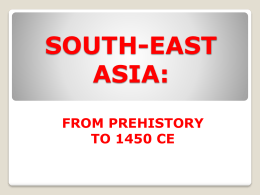 SOUTH-EAST ASIA: