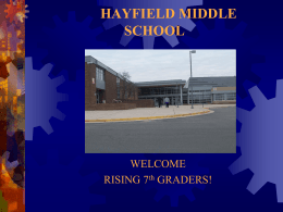 Hayfield Middle School - Fairfax County Public Schools