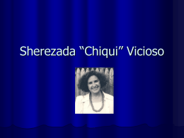 Sherezada “Chiqui” Vicioso