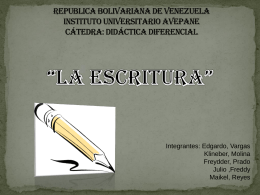 Republica Bolivariana De Venezuela Instituto Universitario
