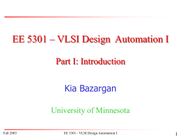 PowerPoint Presentation: EE5324-Intro