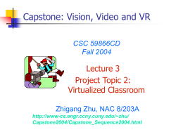 3D Virtualized Classroom - City University of New York