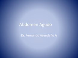 Abdomen Agudo - Noveno Semestre UCIMED 2012 | Just …