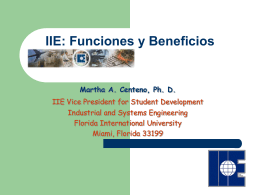 Beneficios - Arise - Florida International University