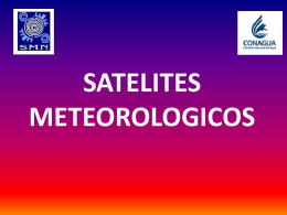 SATELITES METEOROLOGICOS