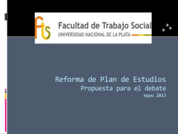 Diapositiva 1 - Inicio - FTS - Facultad de Trabajo Social