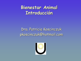 Diapositiva 1 - Facultad de Ciencias Veterinarias