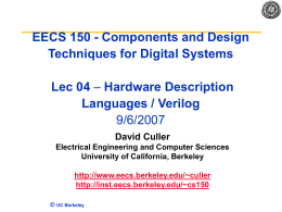 Lecture1 Introduction - EECS Instructional Support Group