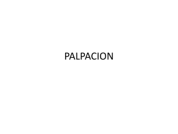 PALPACION