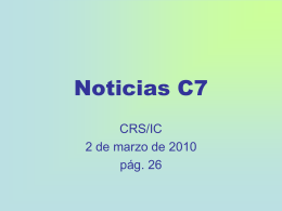 Noticias C7 - maestrastacy