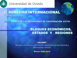 DERECHO DEL MAR - Universidad de Oviedo