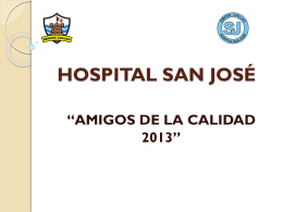 HOSPITAL SAN JOS&#201