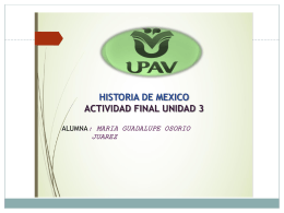 Historia de Mexico - UPAV | Universidad Popular …