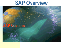 SAP Overview - Welcome | Qlik Community