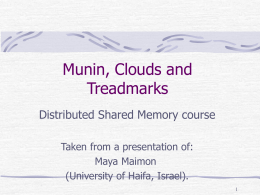Munin, Clouds and ThreadMark