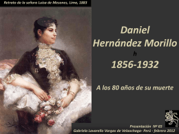 DANIEL HERNANDEZ MORILLO - Holismo Planetario en la …