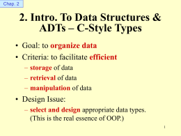 02. Data Structures and ADTs