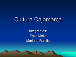 Cultura Cajamarca - pensamientoslibres