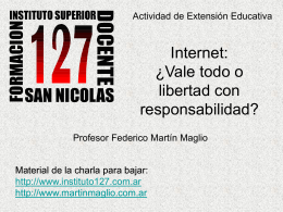 Diapositiva 1 - Instituto 127 "Ciudad del Acuerdo"
