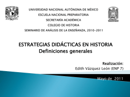 Diapositiva 1 - Colegio de Historia P9
