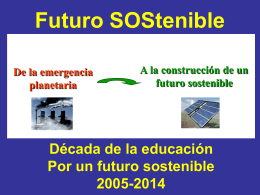 Presentacion Tema Futuro SOStenible (CMC)