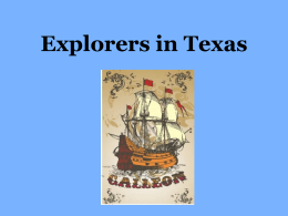 Explorers in Texas