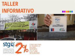 Diapositiva 1 - Portal Proyectos 2% | Fondo Nacional de