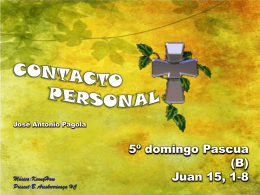 C ONTACTO PERSONAL - San Viator Pastoral