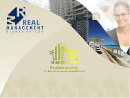 Diapositiva 1 - Administracion de Condominios en Cancun