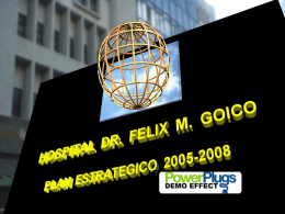 Diapositiva 1 - HOSPITAL DR. FELIX MARIA GOICO
