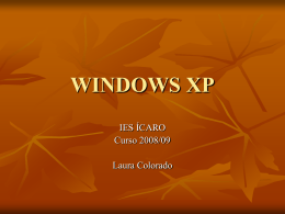 WINDOWS XP - laclasedelaura