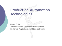 Production Automation Technologies: NC, CNC, DNC, and …