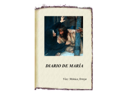 DIARIO DE MARIA - Mariologia Maria Virgen Guadalupe