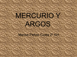 MERCURIO Y ARGOS