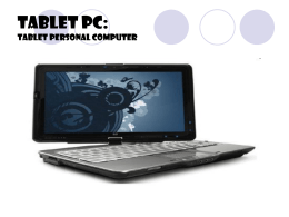 Tablet PC: