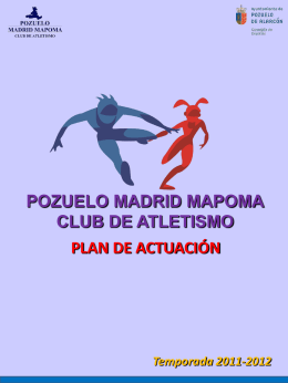 POZUELO MADRID MAPOMA CLUB DE ATLETISMO