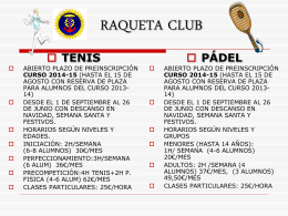 RAQUETA CLUB
