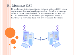 El Modelo OSI