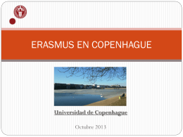 ERASMUS EN COPENHAGUE