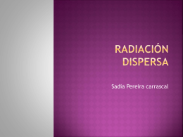 Radiacion dispersa