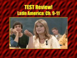 Ch. 15-17 TEST Review! Russia & the Republics