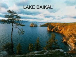 LAKE BAIKAL - Powerpoint Presentations for teachers