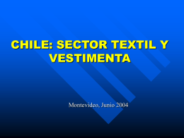 Reglas de Origen Textiles Acuerdo Chile