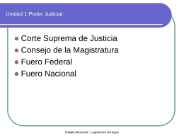Unidad 1 Poder Judicial