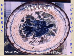 Mandalas textiles