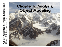 Object Modeling - Bilkent University