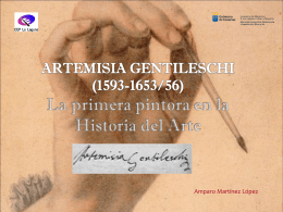 Artemisia Gentileschi -(1593-1653/56) La primera pintora