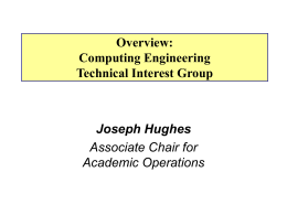 Computer Engineering Technical Interest Group (TIG)